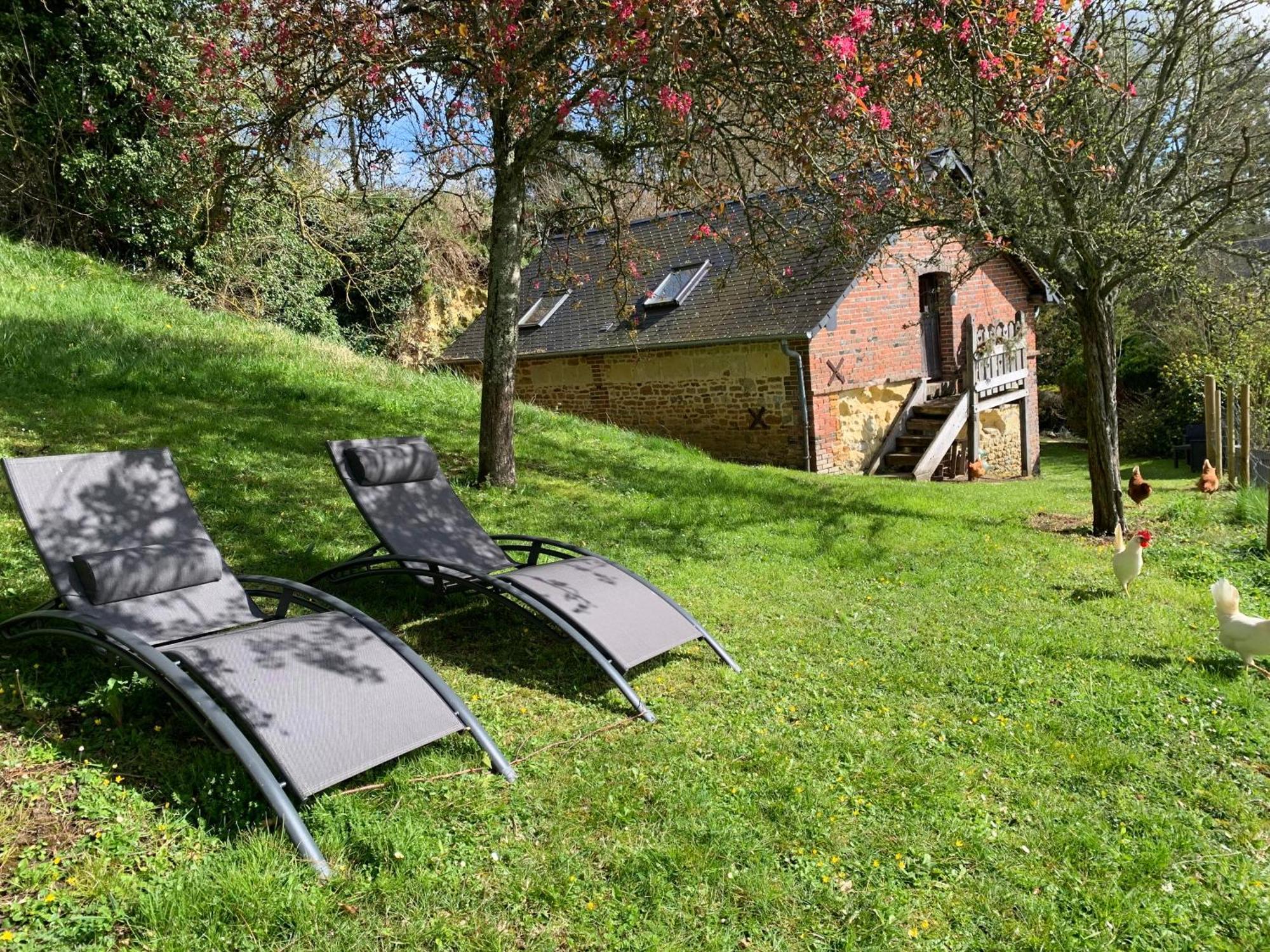 Gite "Le Refuge" Dans Un Domaine De 7Ha Au Calme Vimoutiers Экстерьер фото
